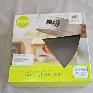 Food Network Nonstick Glass Bottom Springform Pan 9 X 2 1/2"